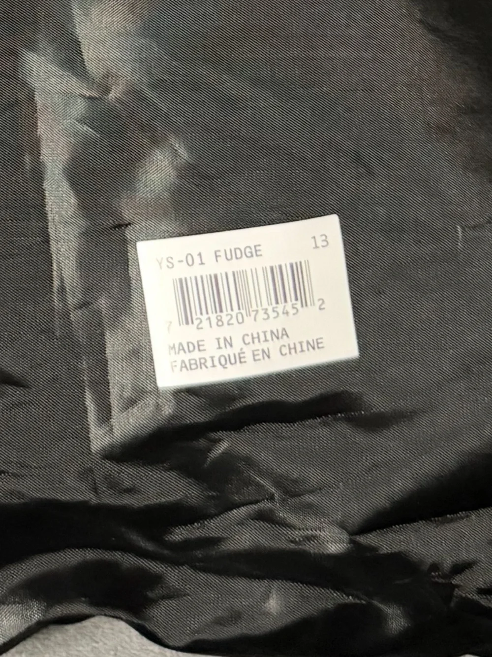 Yeezy Slides YS-01 Fudge US Size 13M/14W New with Original Bag not a box